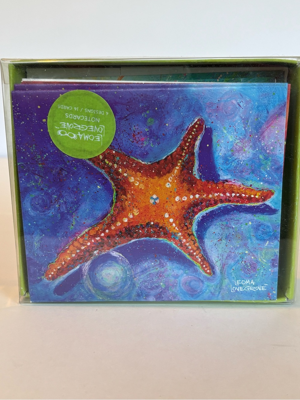NEW Lot of 4 Leoma Lovegrove Notecard Sets 16 Cards Each 64 Total - Picture 2 of 8